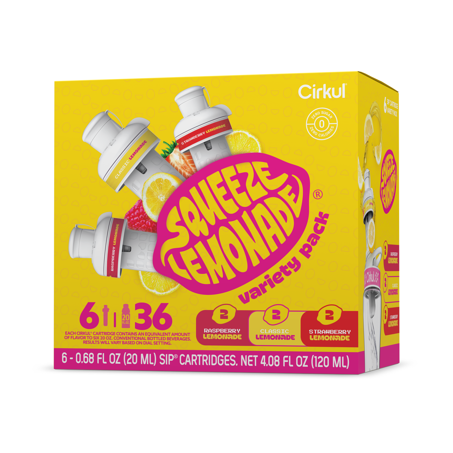Squeeze Lemonade® 6-Pack Variety Pack